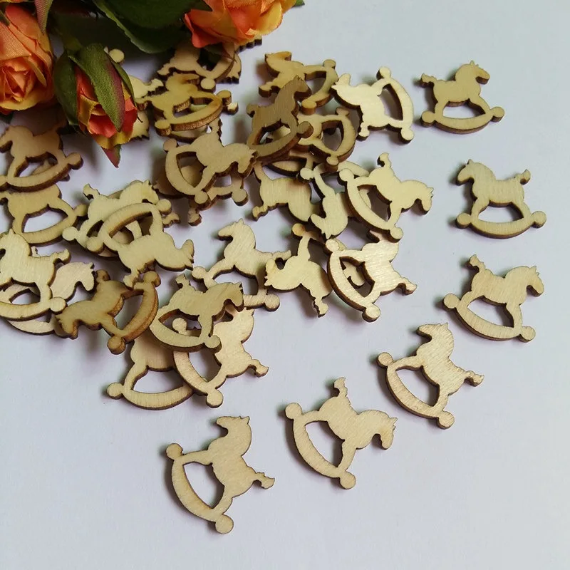 Детская лошадка качалка деревянные пуговицы для скрапбукинга 120 шт.|button practice|button