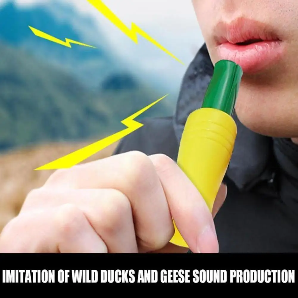 

1Pcs Outdoor Hunting Imitation Duck Call Plastic Whistle Multifunction Equipment Wild Goose Pheasant Lure Duck Supplies R6X0