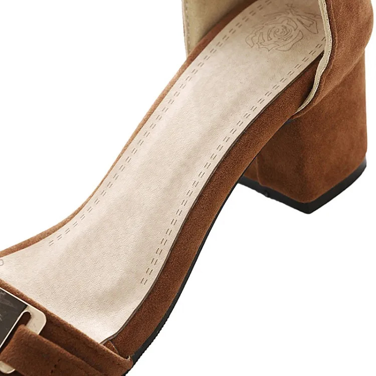 Сандалии женские на высоком каблуке босоножки большого размера с открытым