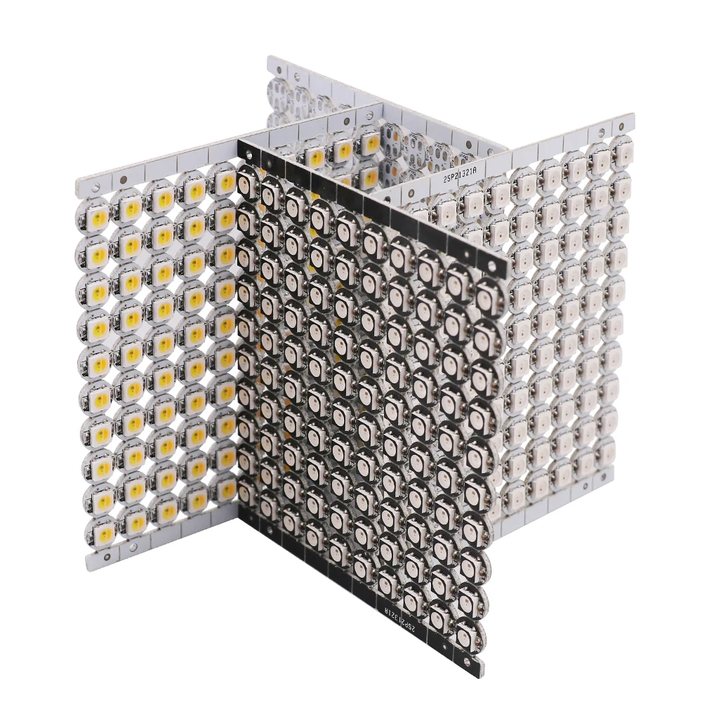 WS2812B SK6812 RGBW RGB теплый RGBNW WWA PCB светодиодный чип Pixel 5 в 10 мм SMD 5050 для полосы