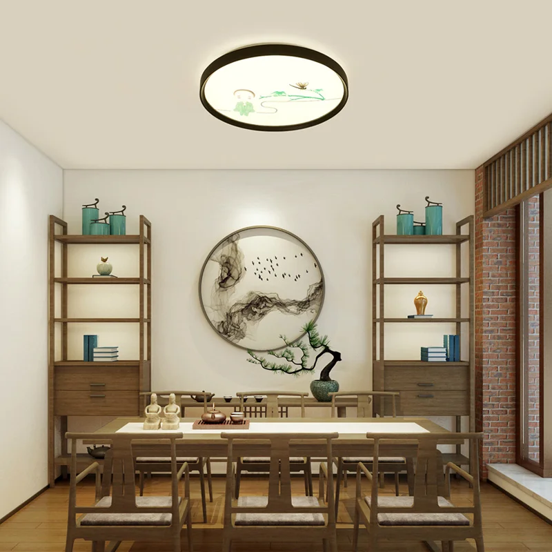 Светодиодный потолочный светильник современный китайский домашний для спальни