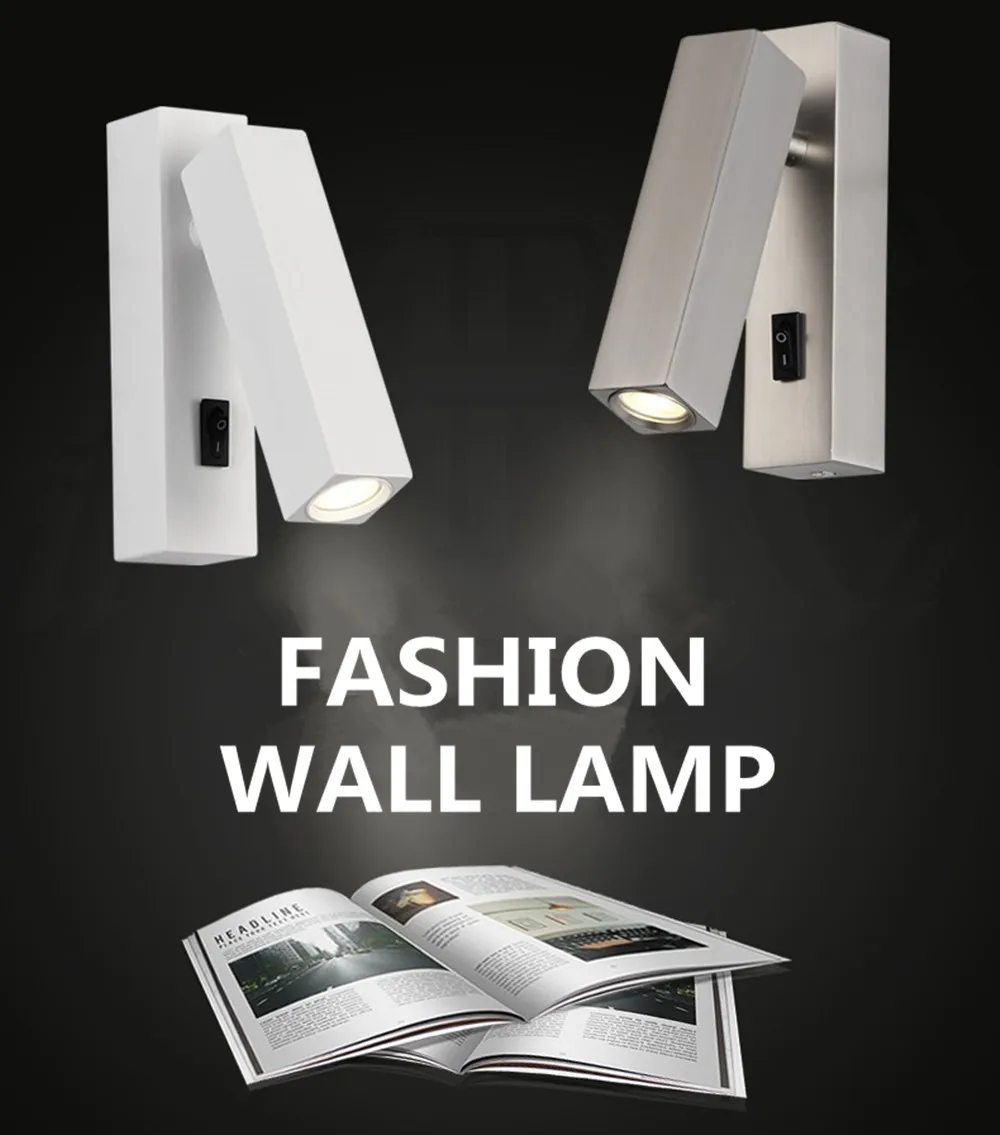 Светодиодная настенная лампа простой современный креативный декоративный