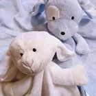 Мягкое Полотенце для младенцев, с животными из мультфильмов, плюшевое полотенце для новорожденных