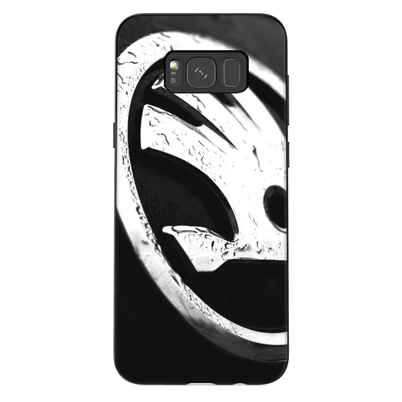 B5 Desxz силиконовый чехол для телефона для samsung A3 A5 A6 A7 A8 A9 A10 A30 A40 A50 A70 плюс полное покрытие для автомобиля Skoda логотип сумка из ТПУ - Цвет: B5