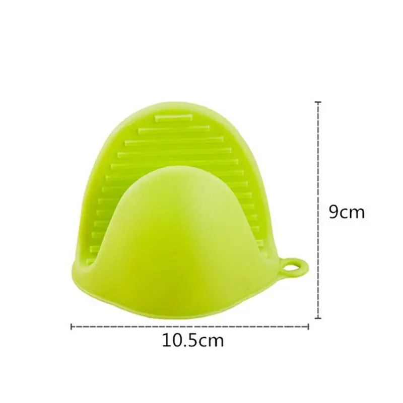 1 пара термостойких силиконовых прихваток для духовки скользящий силиконовый