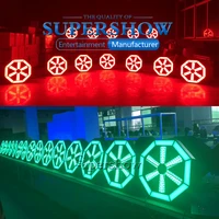 576pcs 3in1 200W Led Fan Stage Effect Light 200W DMX512 DJ Party Lights LED Machine Stage Effect Lighting