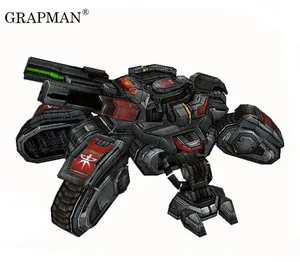 20 см звезда 2 человек осада Танк атака танк ручной работы DIY игра Бумажная модель