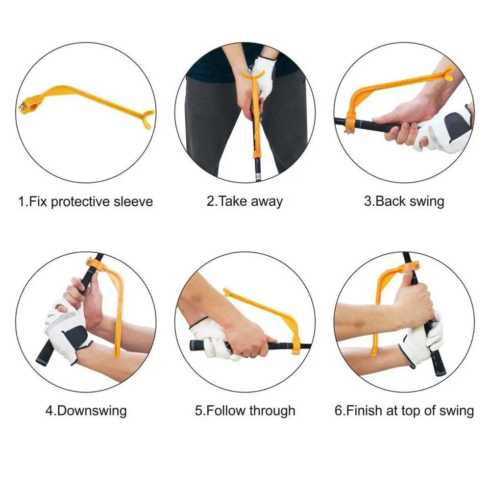 Инструменты для тренировки качелей гольфа инструмент коррекции качания с