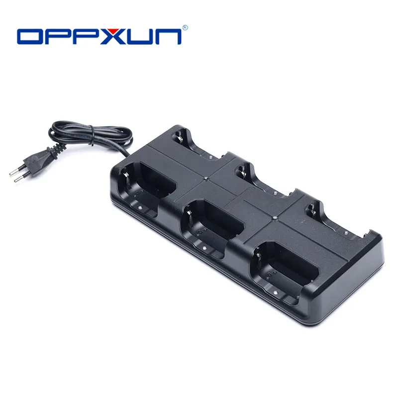 

Brand New OPPXUN for WLN KD-C1 6In1 Base Desktop Multi Quick Charge Charger Walkie Talkie Unit Charging Plus Six Way KD-C2 Radio