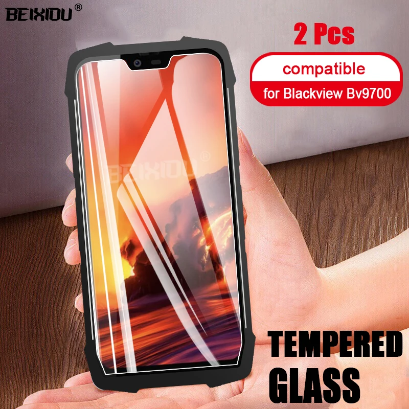 2 шт Полное закаленное стекло для Blackview Bv9700 защита экрана 2.5D 9h защитная
