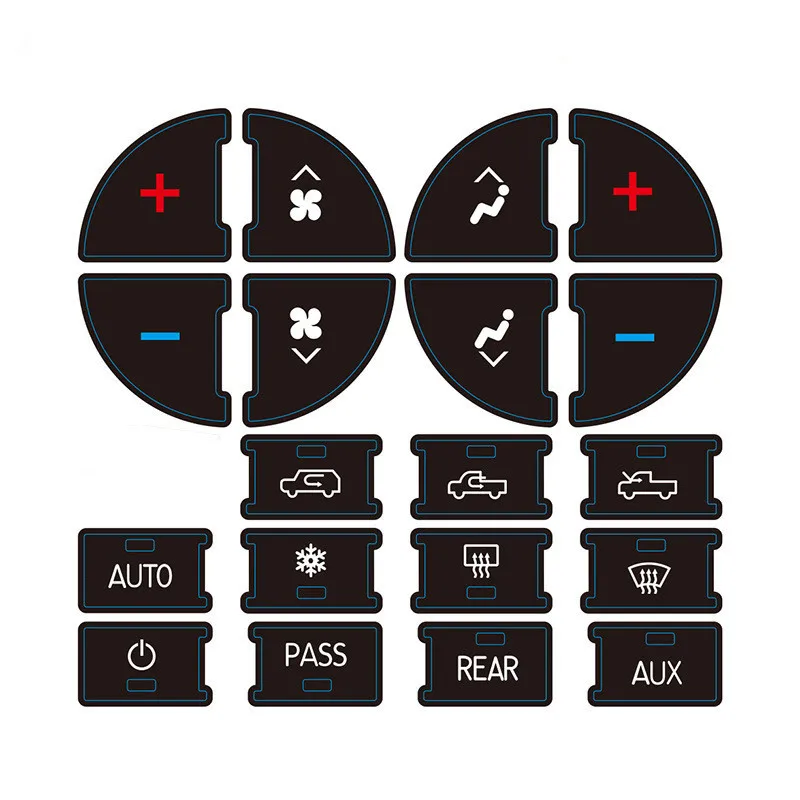 

EverGreater Car Button AC Central Control Repair Sticker