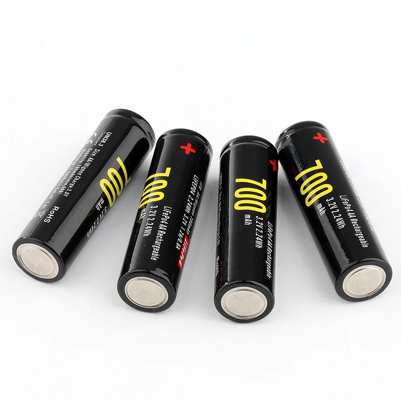 Горячая Распродажа 4x original Soshine LiFePO4 3 2 V AA 14500 700mah перезаряжаемая батарея + чехол |