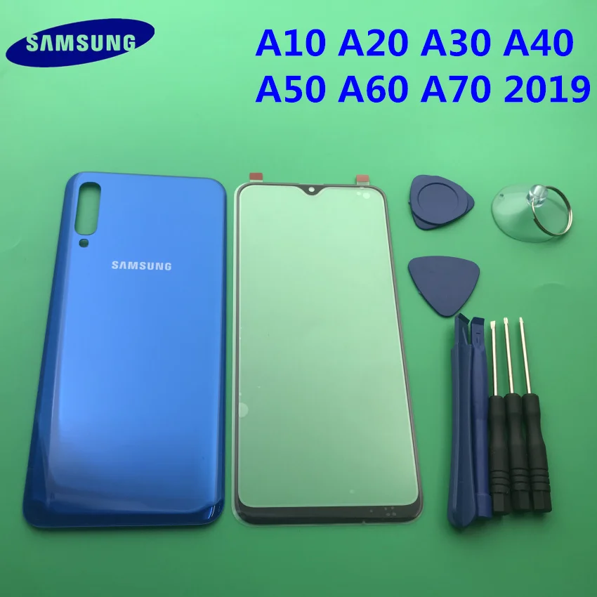 Оригинальный стеклянный объектив для Samsung Galaxy A10 A20 A30 A40 A50 A60 A70 крышка