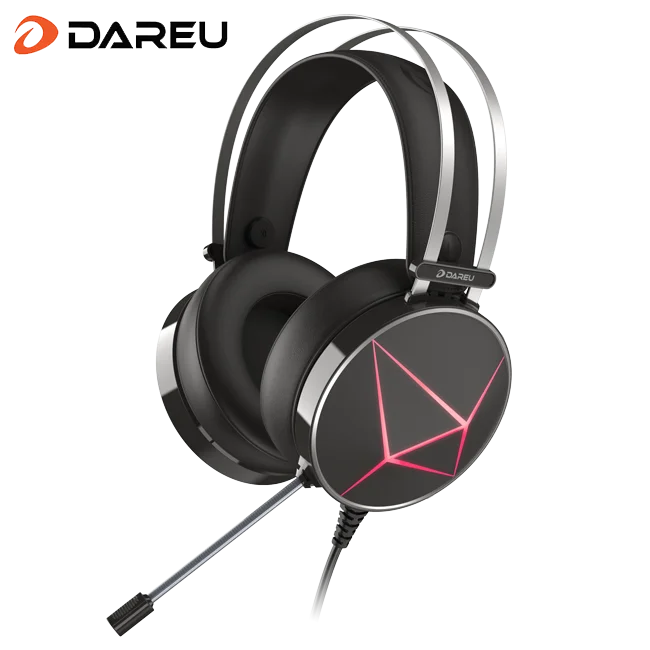 

Dareu EH722X Gaming Headset Illuminated 7.1 Virtual Surround Sound,RGB Light,High Sensitivity Omnidirectional Microphone