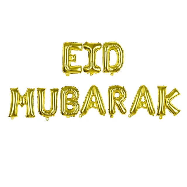 Eid Mubarak декоративные шары Рамадан кареем новый год исламское мусульманское