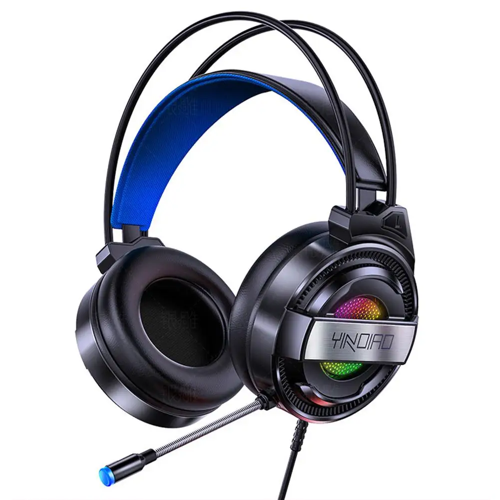 

Q3 Headset Wired Gaming Headset With Microphone Rgb Backlight Noise Reduction Earphones