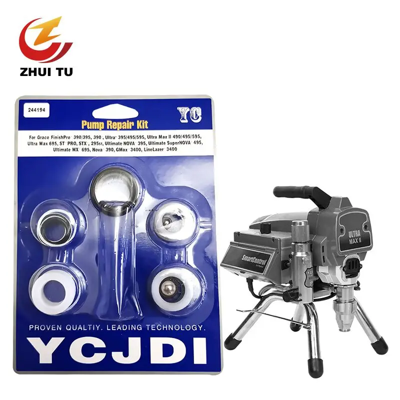 Комплект герметизации распылителя краски комплект для ремонта запасной части