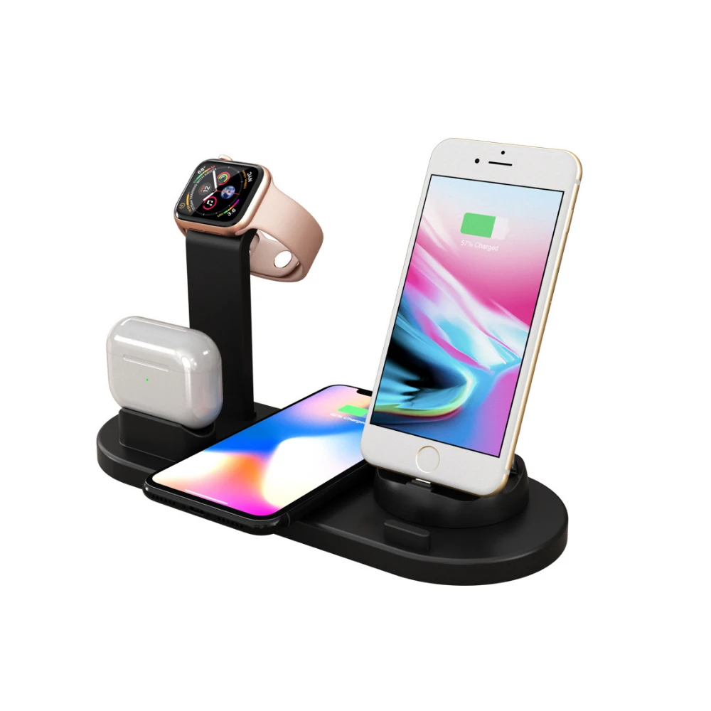 

Беспроводное зарядное устройство для Apple iPhone XS/XS Max/XR /8/8 Plus iWatch Samsung S9
