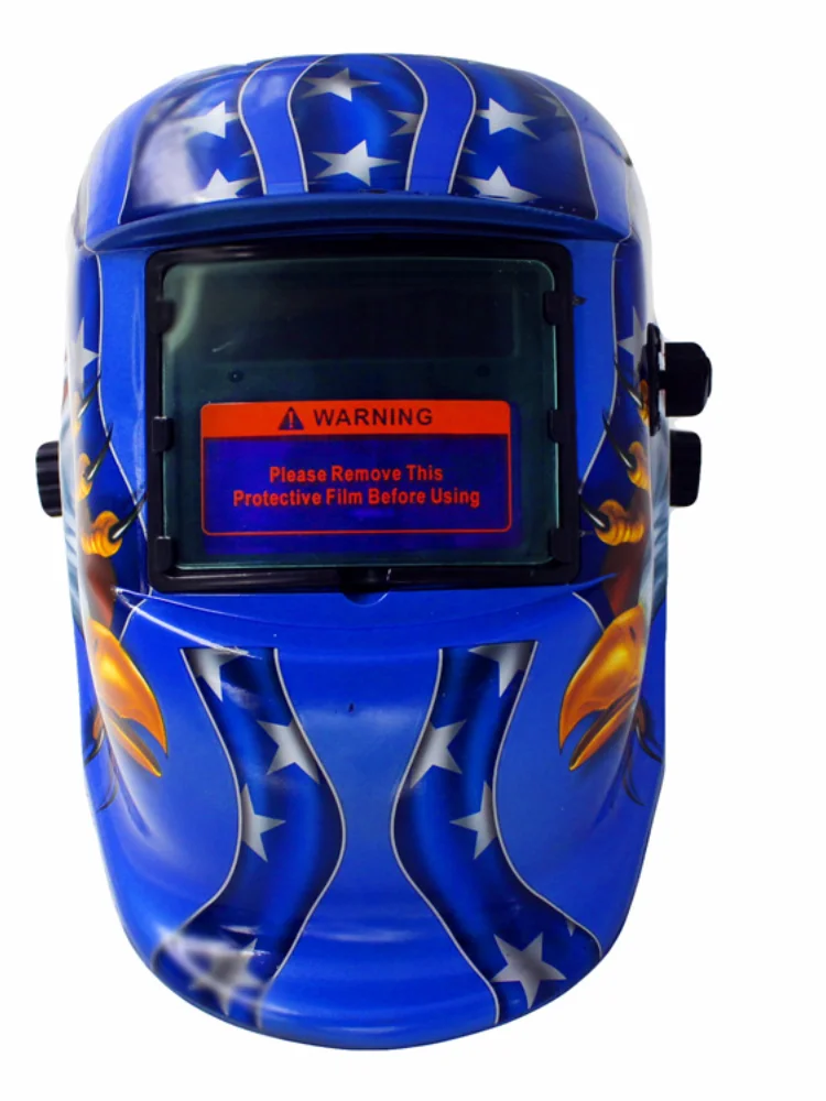 Сварочная шляпа с автоматическим затемнением на солнечной батарее