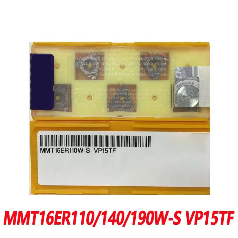 

100% Original MMT MMT16ER110W-S VP15TF MMT16ER140W-S MMT16ER190W-S 10pcs CNC lathe Insertion Carbide Insert Imported From Japan