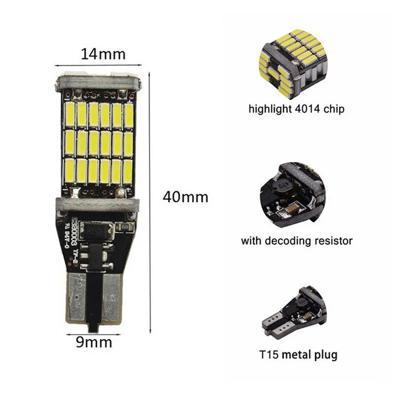 

Turn signals LED Bulbs Conversion Motorcycles 10pcs Error-free Lamps 6000K