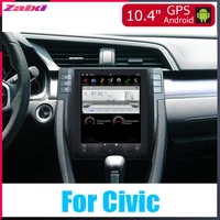 car accessories big screen android dvd multimedia player gps navigation radio stereo video system 2din for honda civic 20162018