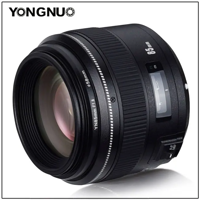 

YONGNUO YN85mm F1.8N AF/MF Standard Medium Prime Fixed Telephoto Lens for Nikon D700/D750/D800/D800E/D810/D850/D3200/D3300/D3400