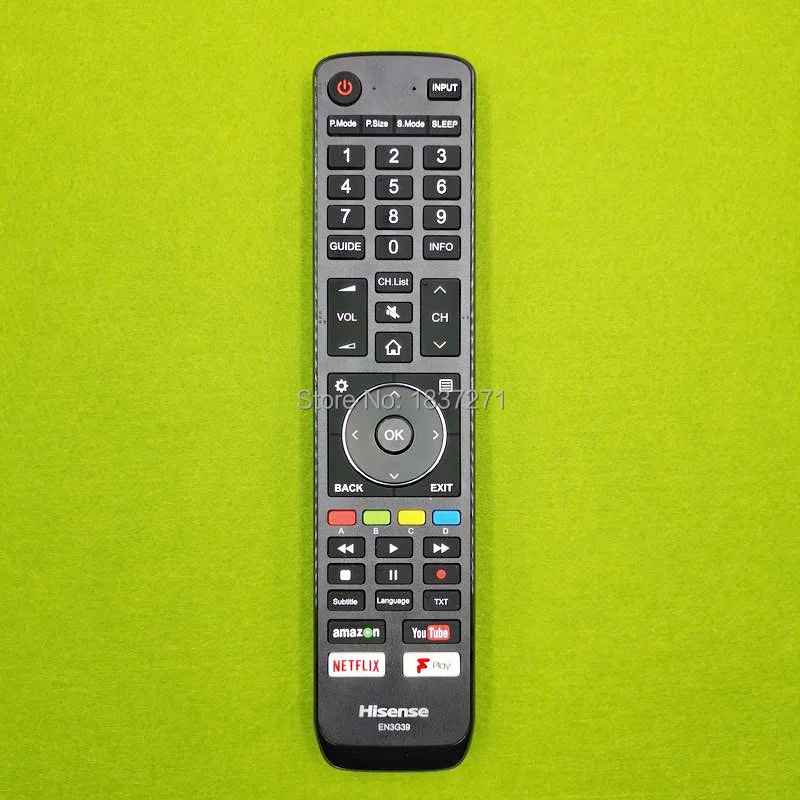 Оригинальный пульт дистанционного управления EN3G39 для Hisense H55N5700UK N6800 50N 55N7 65N7 65N8 75N7 75N9 lcd tv