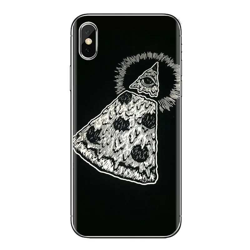 For Huawei Mate Honor 4C 5C 5X 6X 7 7A 7C 8 9 10 8C 8X 20 Lite Pro Small Turtles Eat Pizza Soft Transparent Cases Covers |