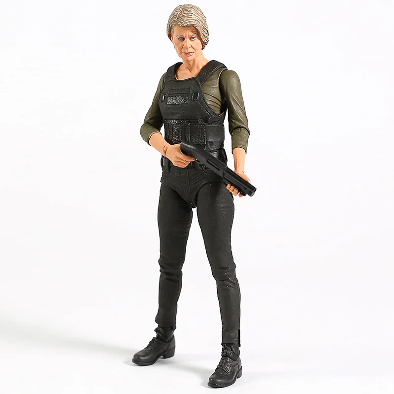 

7'' Terminator 6 Dark Fate T-800 / Sarah Conner Action Figure Movable Figurals Model Toy