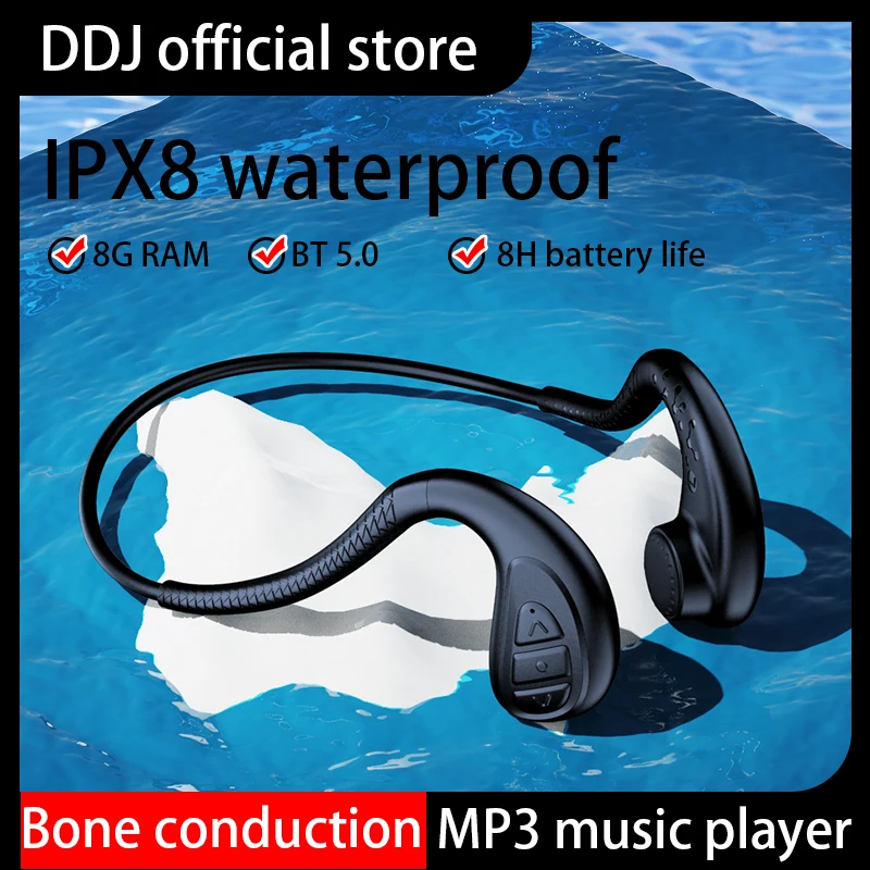 Беспроводная Bluetooth-гарнитура с костной проводимостью 8G IPX8 | Электроника