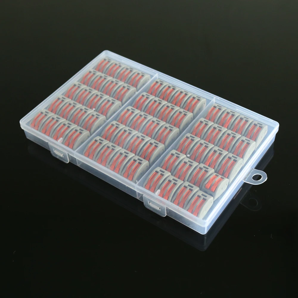 60 шт./кор. PT-212 Мини Быстрый провод соединитель компактный проводник Клеммная