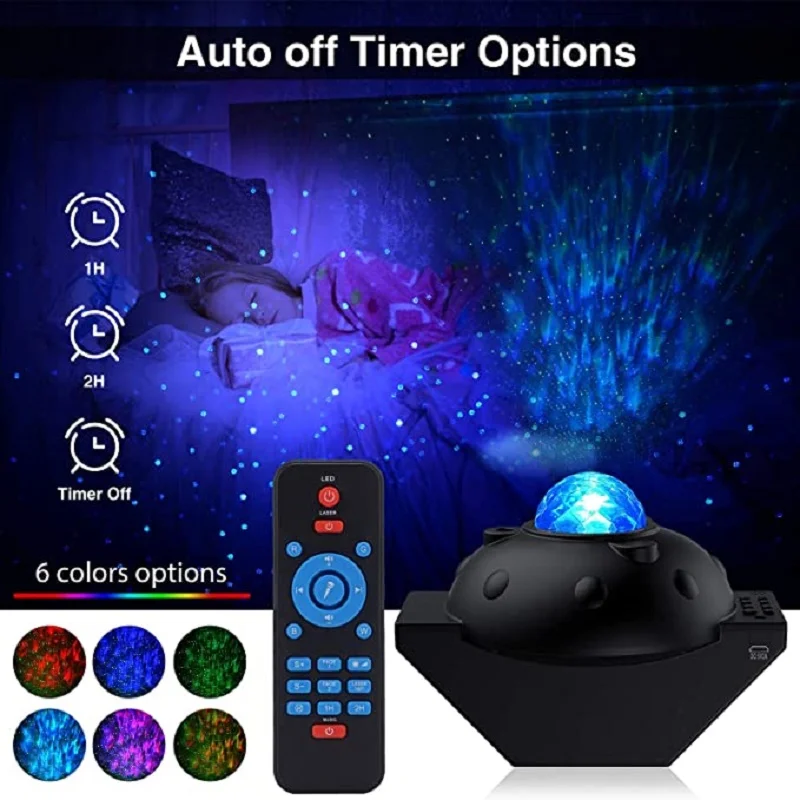USB звездный проектор светодиодный ночник Туманность лампа небо галактика