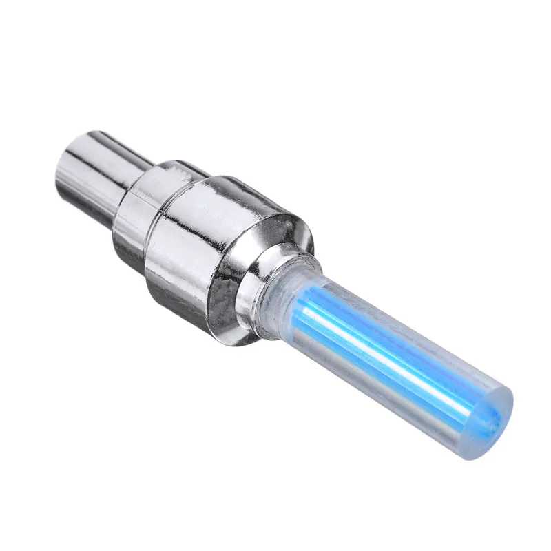 4 шт. Автомобиль Мотоцикл велосипед синий светодиодный вспышкой для колес Кепки