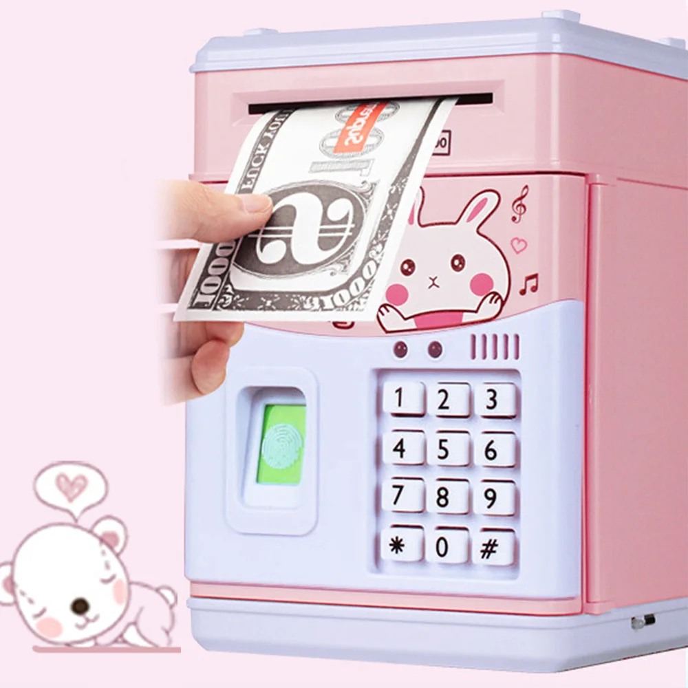 Электронная Копилка сейф копилка для детей Цифровые монеты экономия денег