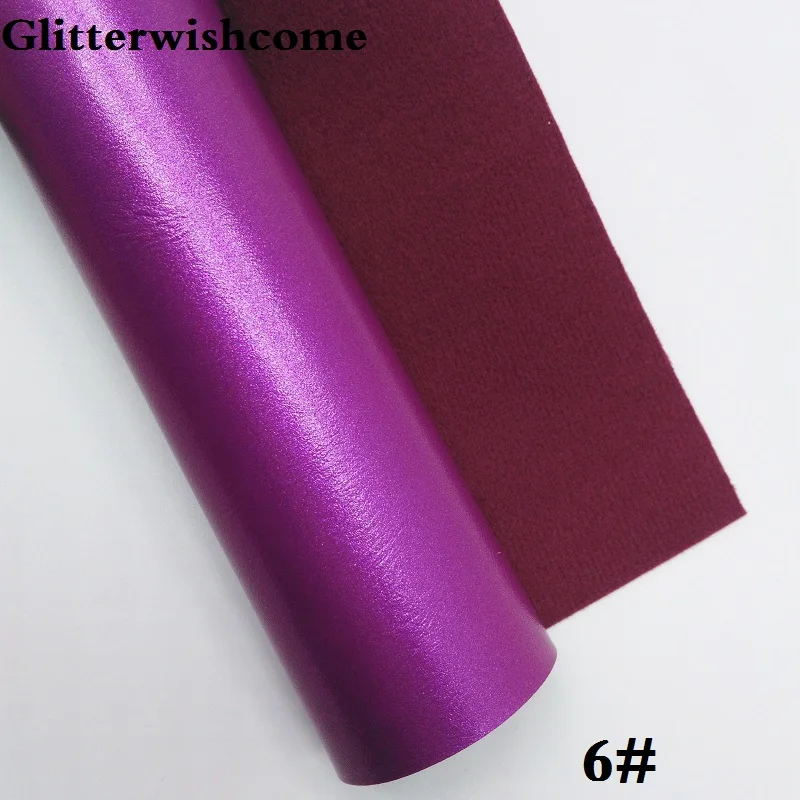 Ткань Glitterwishcome 21x29 см Размер A4 винил для бантов ткань из металлической кожи листы