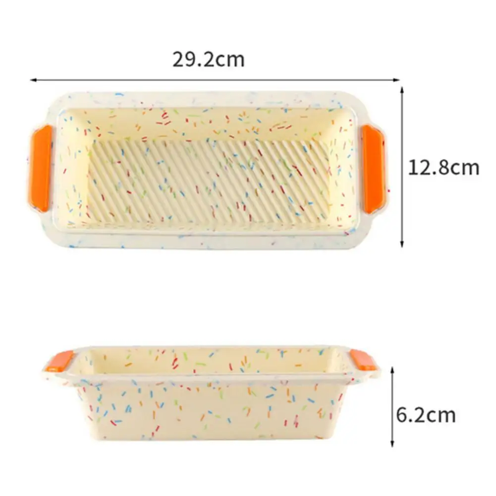 Силиконовый противень для выпечки двухцветная форма торта тарелка