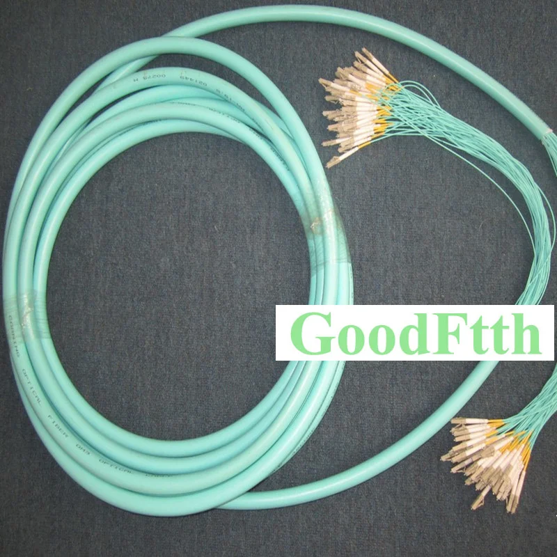 Fiber Patch Cord Jumper LC-LC Multimode OM3 Trunk Breakout 2.0mm 24 Cores GoodFtth 3-25m