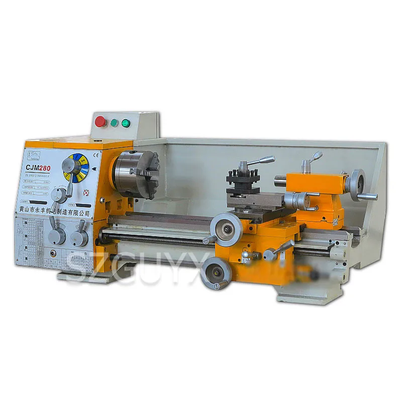 Desktop multifunctional variable speed lathe All metal gear household machine tools industry Woodworking machining tool | Инструменты