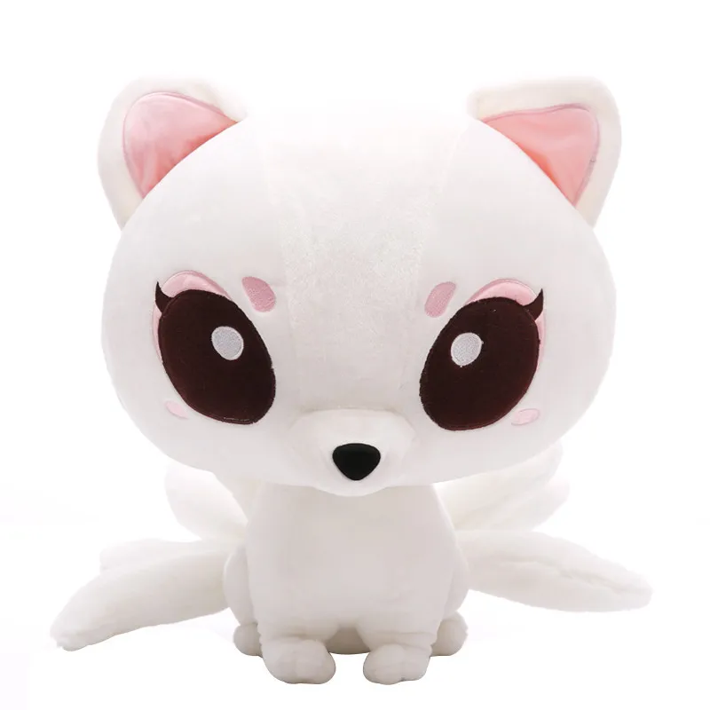 25 см мультфильм девять хвосты лисы Мягкие плюшевые игрушки куклы для девочек