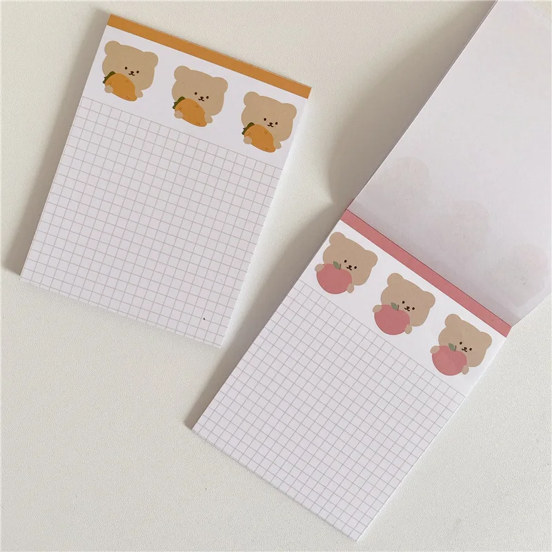 Блокнот для записей с милым медведем 50 листов |