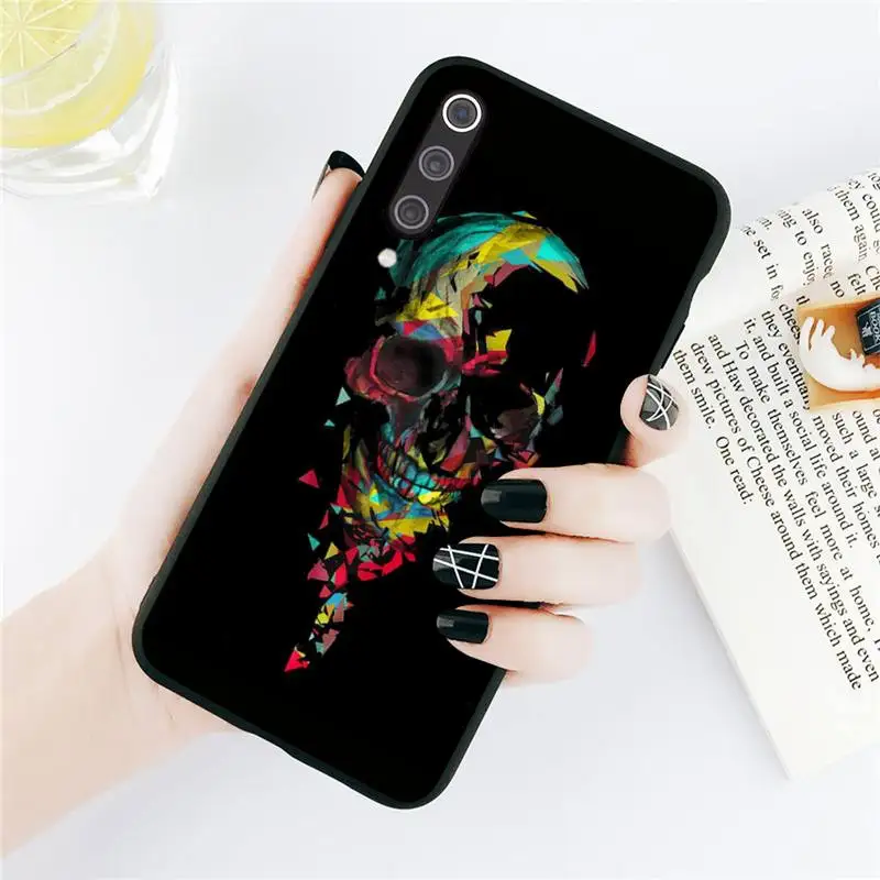 

Skull tide avant-garde rock Phone Cases For Xiaomi Redmi note 7 8 9 t k30 max3 9 s 10 pro lite Luxury brand shell funda coque