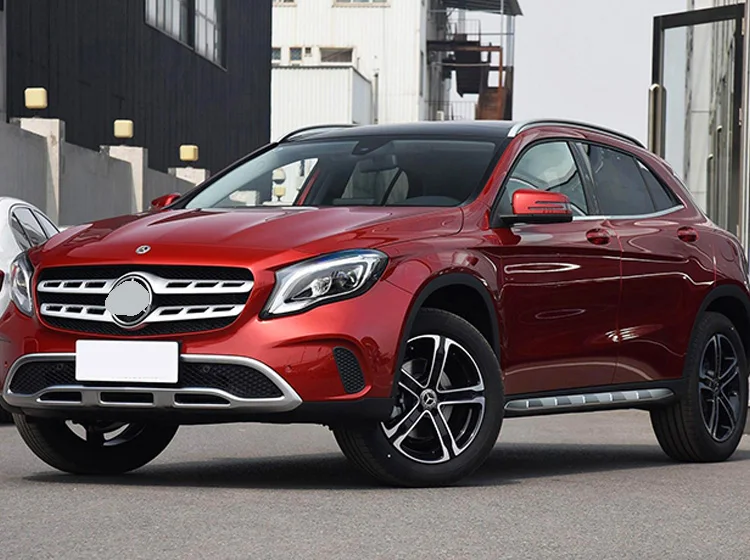2 шт. автомобильный стиль светодиодный фары для Benz GLA 17-19 для GLA Головной фонарь все светодиодный DRL Объектив двойной луч H7 HID Xenon bi xenon объектив