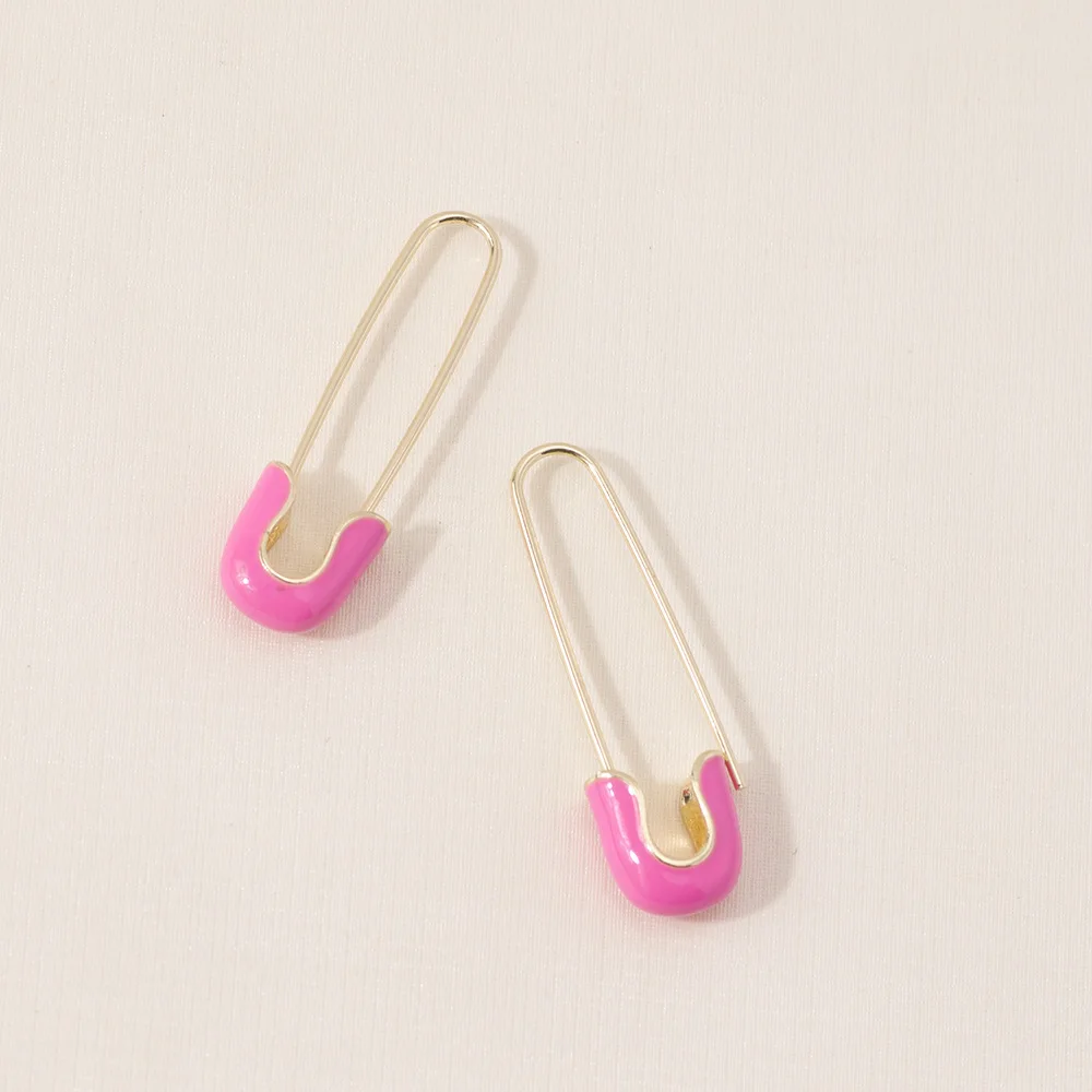

Stylish Pin Stud Earrings 2020 Women Candy Color Earring Simple Popular Holiday Beach Party Jewelery Hot Fashion Street Gifts