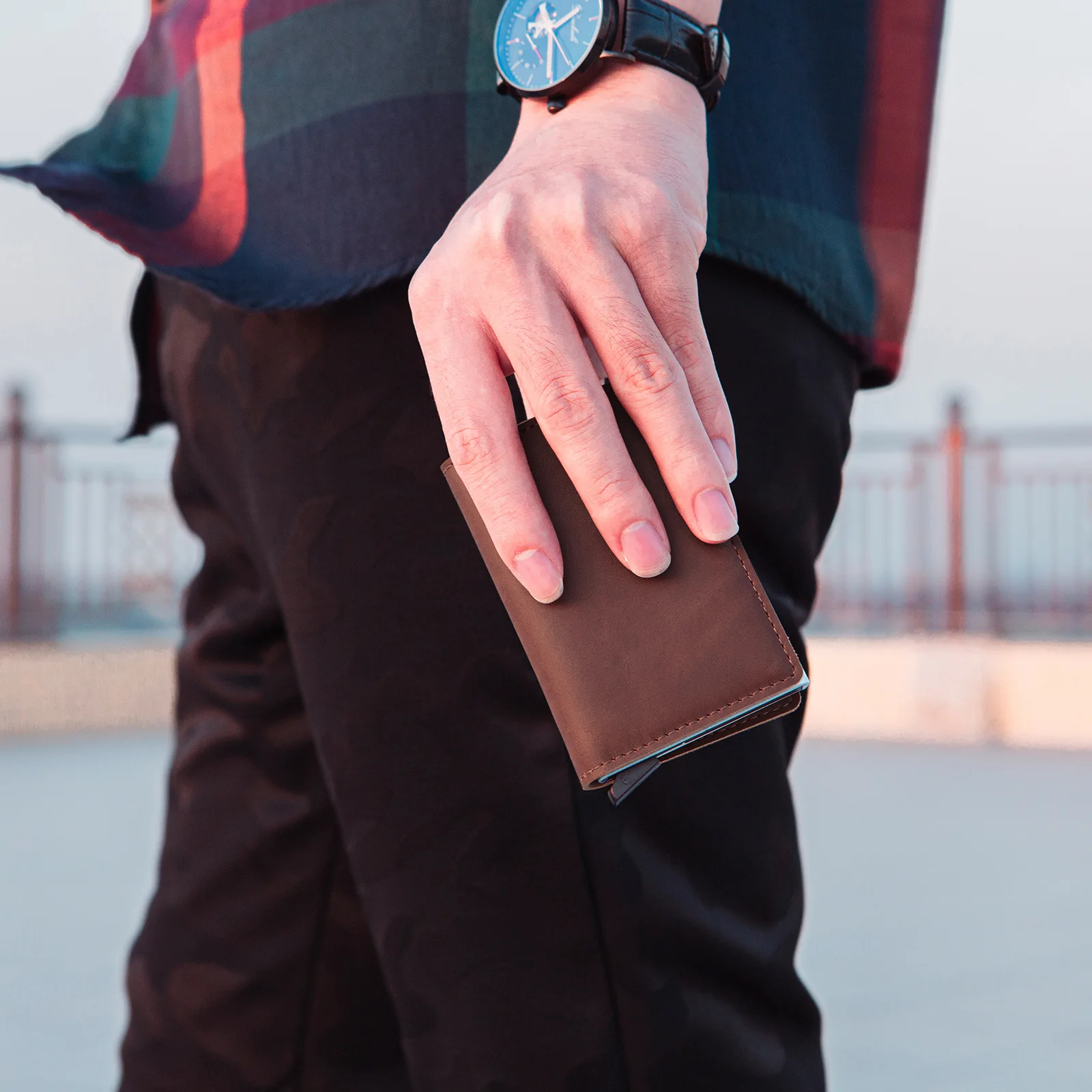 

Carbon Fiber Card Holder Wallets Men Brand Rfid Black Magic Trifold Pu Leather Slim Mini Wallet Small Money Bag Male Purses