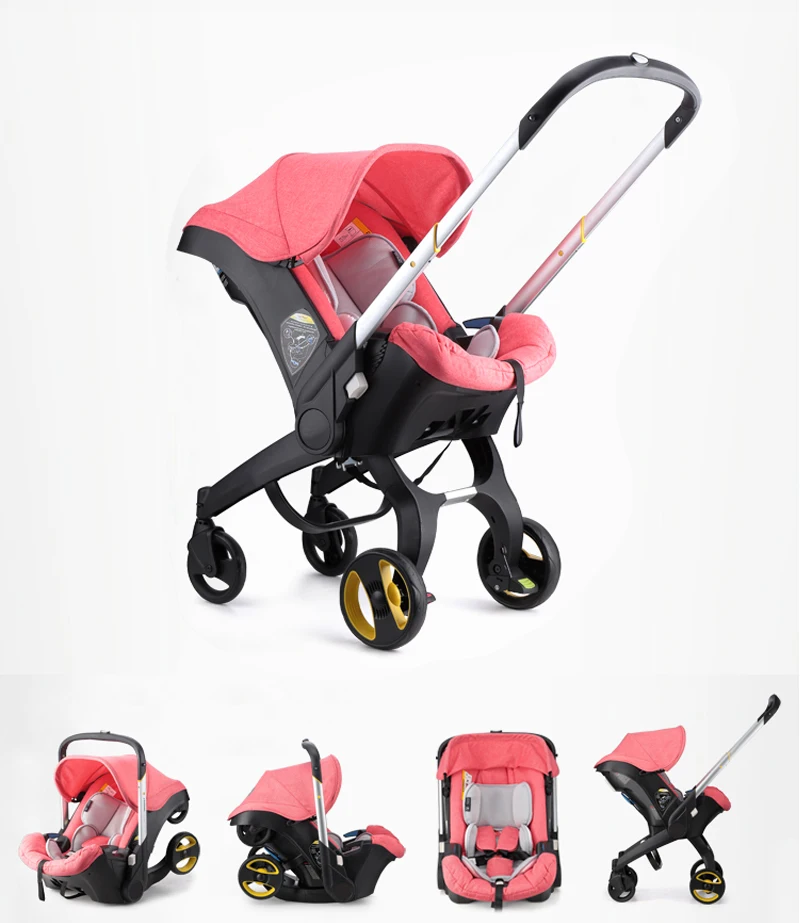 3 в 1 детская коляска de bebe 4 в en 1 carseat carriola para bebe детская коляска переносная дорожная детская колыбель