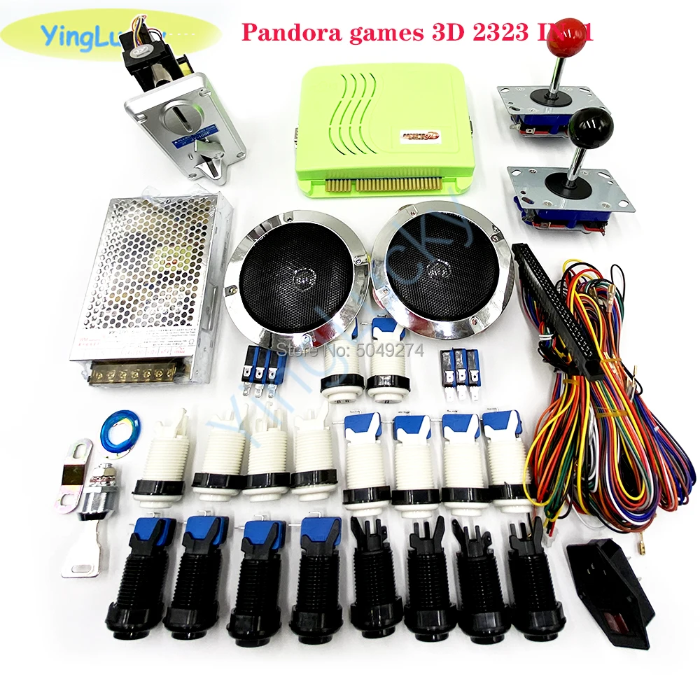 Комплект Pandora Box 3D 2323 в 1 аркадная версия HDMI VGA для игровой машины с монетами