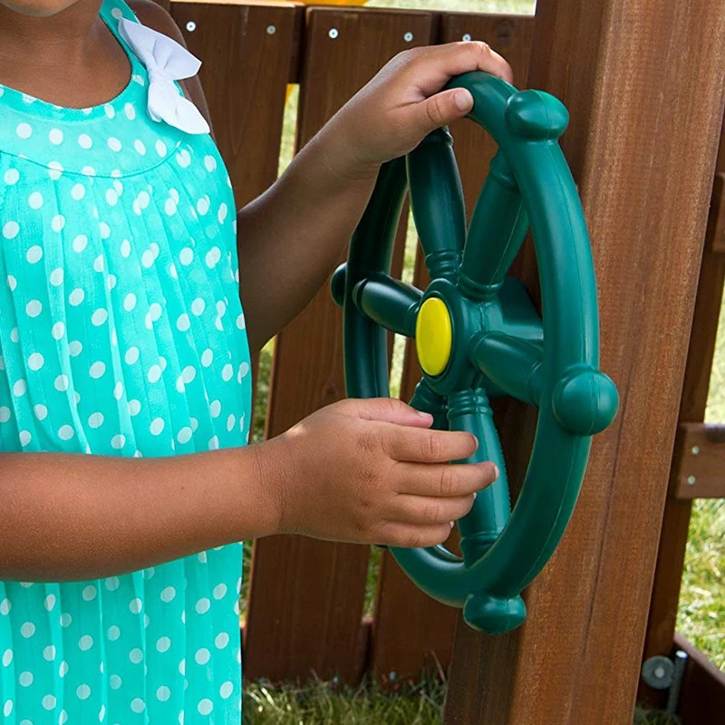 Пластиковое Рулевое колесо для детской игры маленькое рулевое помогает