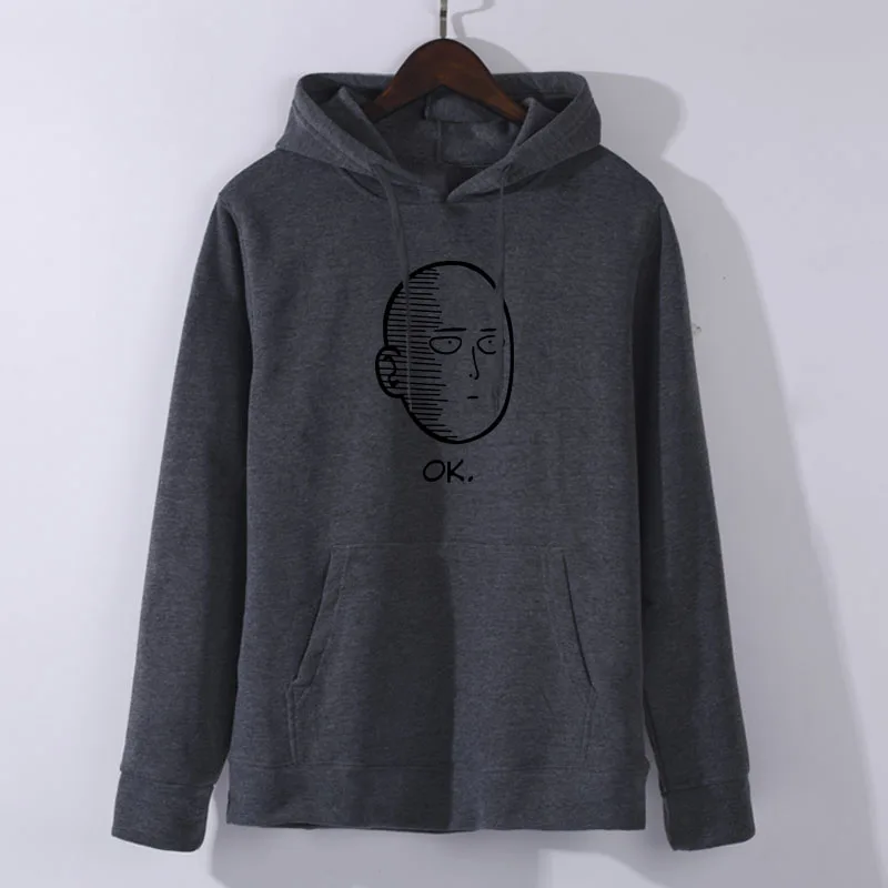 Аниме One Punch man Saitama Толстовка Oppai толстовка с капюшоном Толстовка Косплей Костюм Новинка