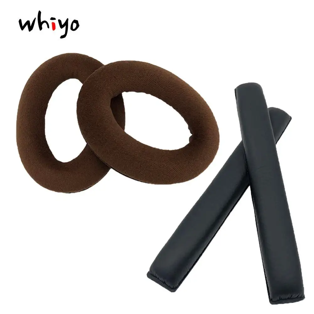 1 Set of Brown 1 шт. Сменные накладки на голову для наушников Sennheiser PC350 HD380 Pro, наушники PC 350 HD 380, гарнитура, накладка на бампер, чашки - Цвет: 1 Set of Brown